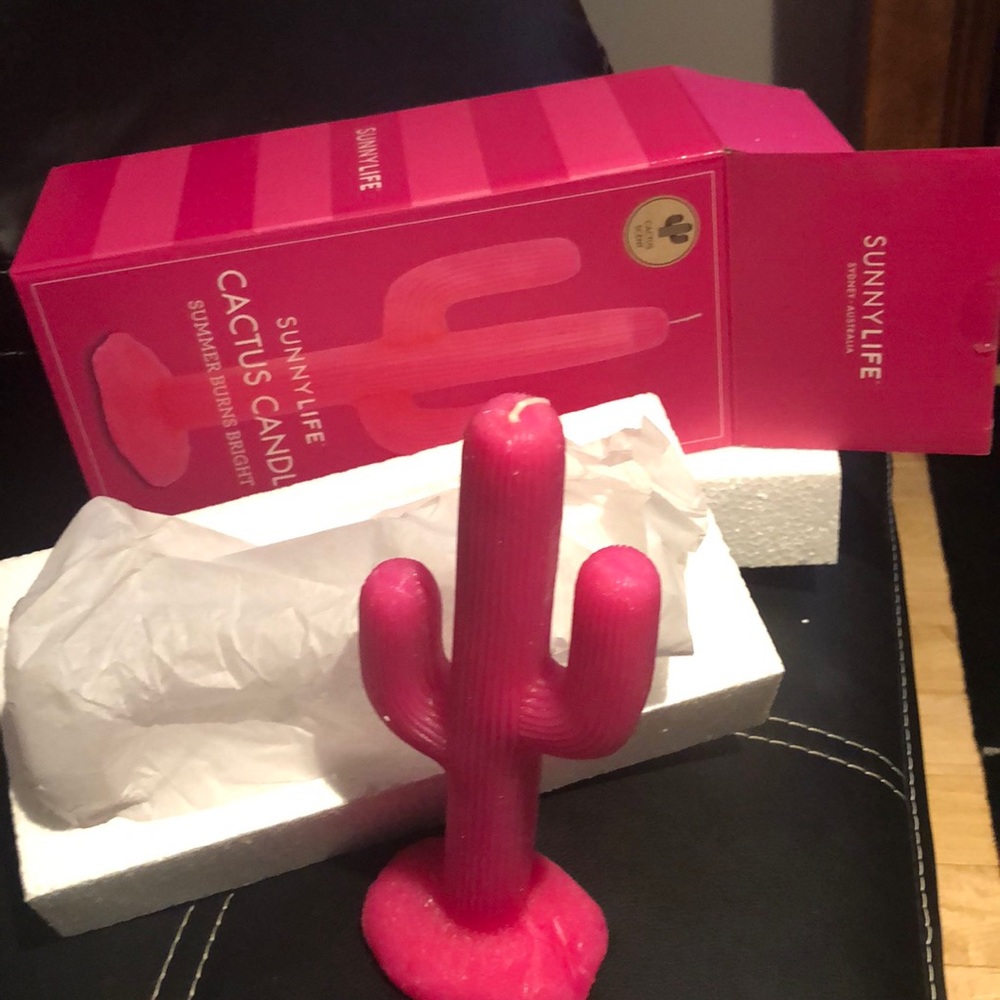 Sunny Life Cactus Candle
